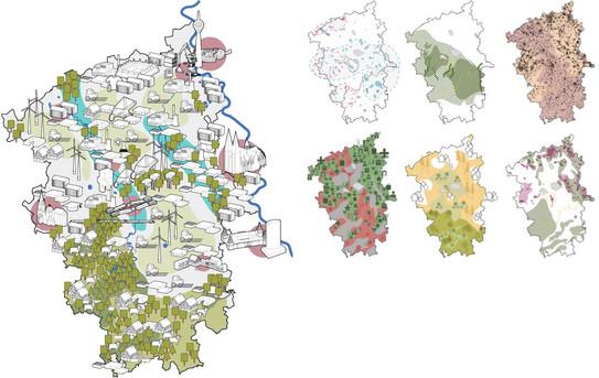 Infographics Rhineland mining area