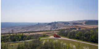 DAZWISCHEN Konferenz in Düren Foto: Landschaft im Abbaugebiet